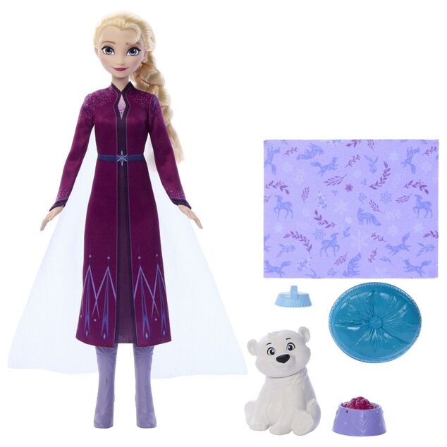 Frozen Bábika Elsa s ľadovým medveďom
