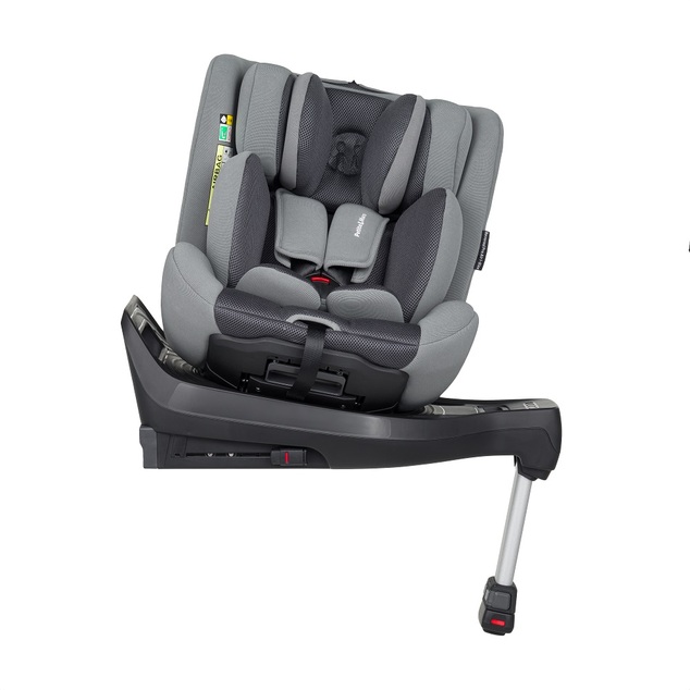 PETITE&amp;MARS Autosedačka Reversal Pro i-Size 360° Grey Air 40-105 cm (0-18 kg)