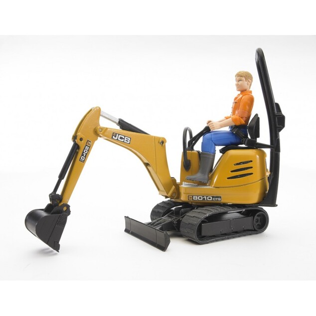 Bruder 02593 Land Rover s prívesom a JCB mikrobagrom