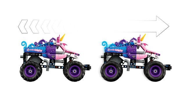 LEGO® Technic 42220 Monster Jam™ Sparkle Smash™ mit Rückziehmotor