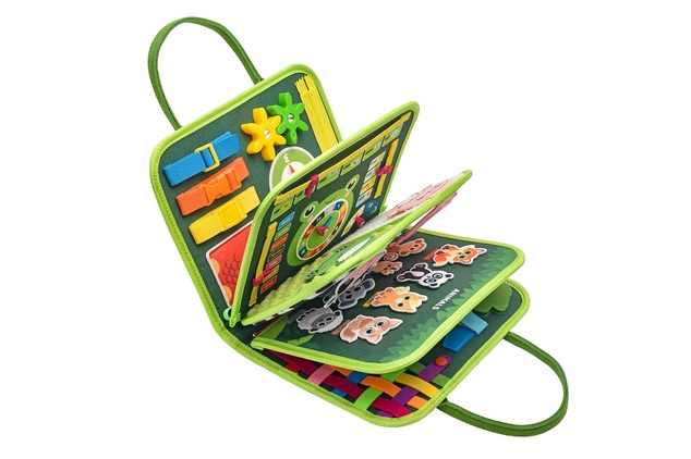 2Kids Toys Libro sensoriale busy Animali