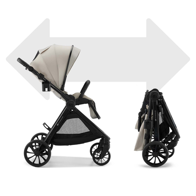 KINDERKRAFT Kombikinderwagen Vesto 2 3in1 Beige