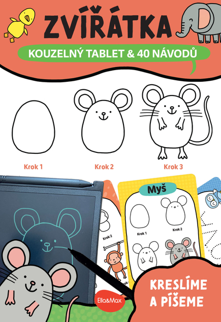 Kouzelný tablet &amp; 40 návodů – Zvířátka