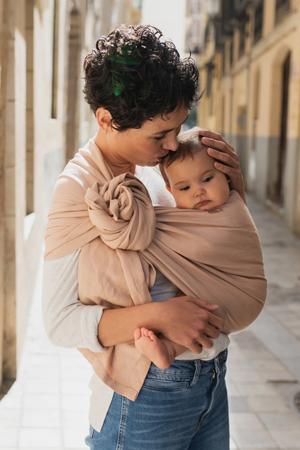 BOBA Nosič detí / šatka Ring Wrap - Peony