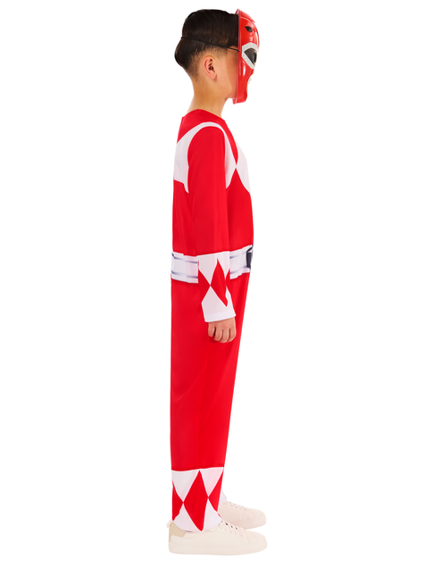 POWER RANGER Mighty Morphin Kinderkostüm Größe S(122-128cm)