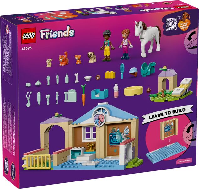 LEGO® Friends 42696 Tierklinik mit Tieren