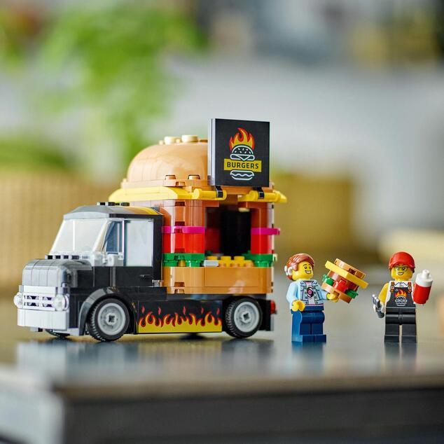 LEGO® City 60404 Tovornjak s hamburgerji