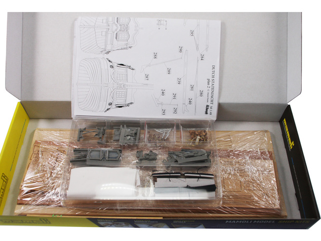 Dušek Holandská štátna jachta 17st. 1:48 kit