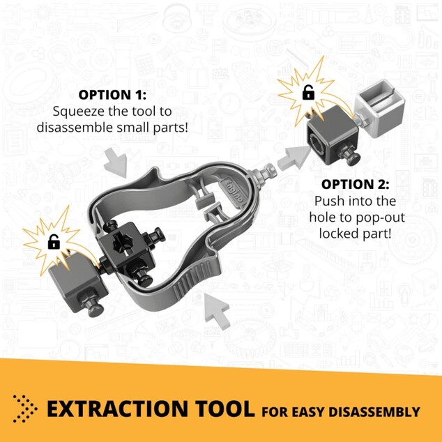 Engino Creative builder nakladač machinery set