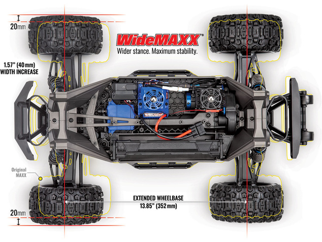 Traxxas Maxx 1:8 4WD RTR roșu
