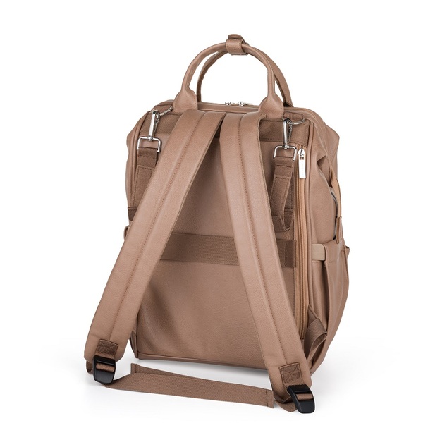 Petite&amp;Mars Batoh prebaľovací na kočík Jasper Camel Beige