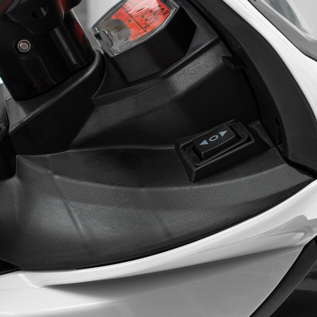 Otroška električna motorna kolesa Baby Mix Supersport bela