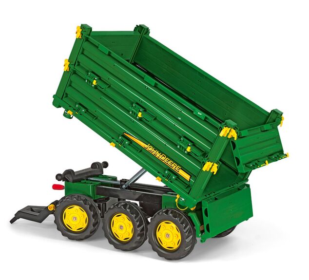 Rollytoys Vlečka John Deere vyklápacia na 3 strany