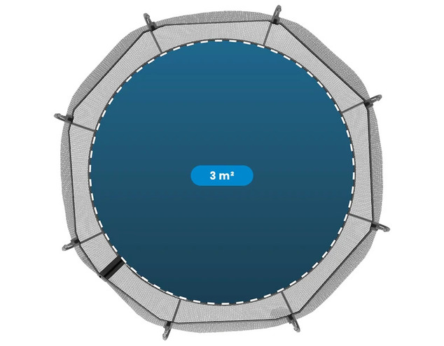 Springfree Trampoline® Mini Round (R30) Trampolína s ochrannou sieťou, 180 × 180 cm