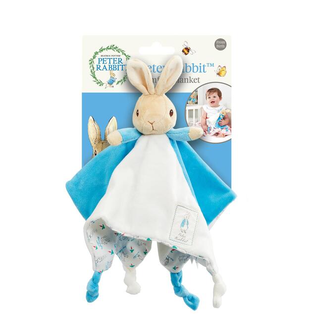 Rainbow Plyšový maznáčik králiček Flopsy modrý