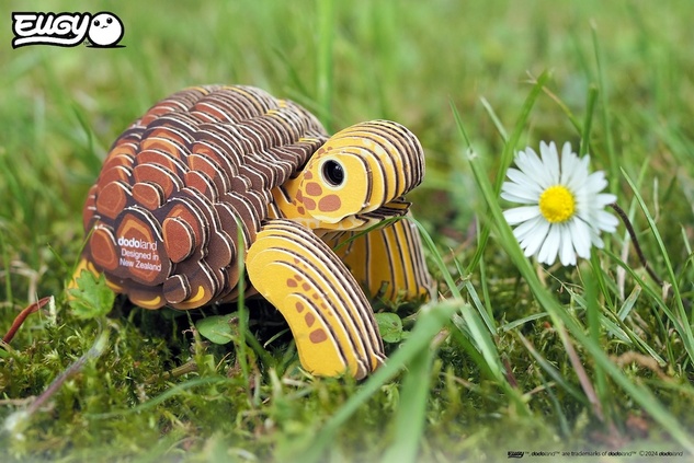 EUGY Suchozemská želva 3D kartonová skládačka
