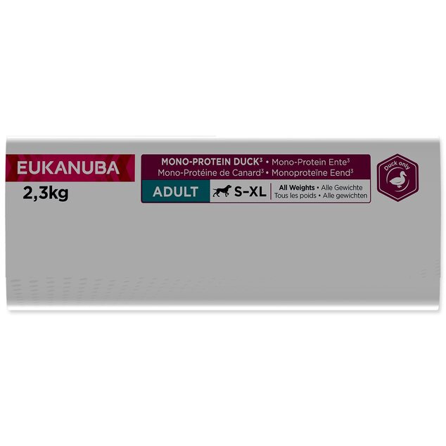 Euk Daily Care Adult Mono Protein Duck 2,3kg