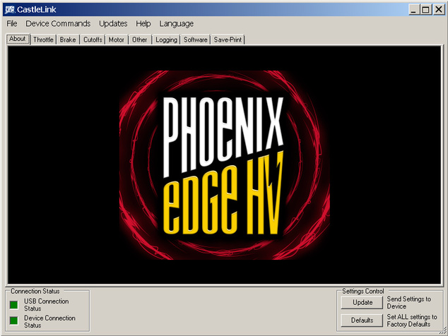 Castle regulátor Phoenix Edge 60HV