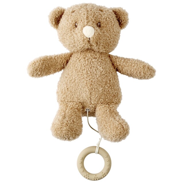 NATTOU Hračka plyšová hudobná Teddy medvedík 24 cm