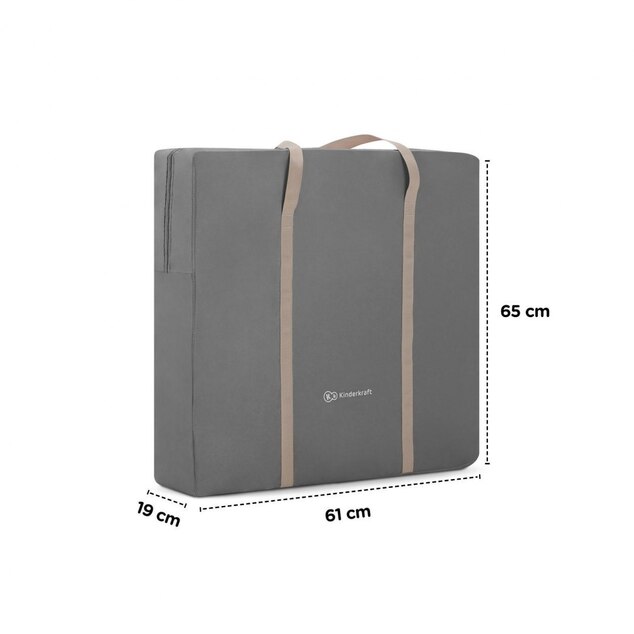 Postieľka detská 3v1 Lovi Gray Kinderkraft 2019/2020