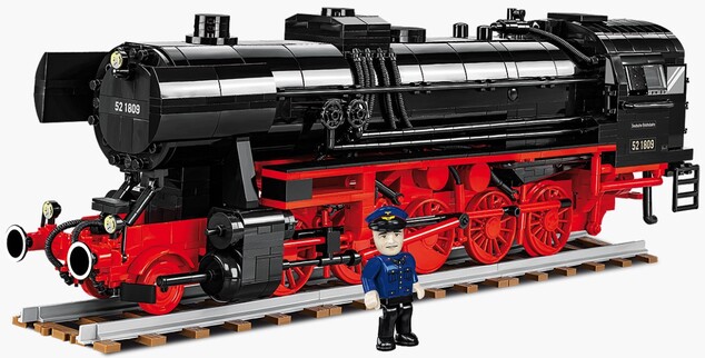 Cobi 6283 Parní lokomotiva DR BR 52/TY2, 1:35, 1723 k, 2 f