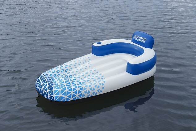 Bestway 43533 Nafukovačka Indigo Wave s opierkou na ruky a chrbát, 191x107 cm