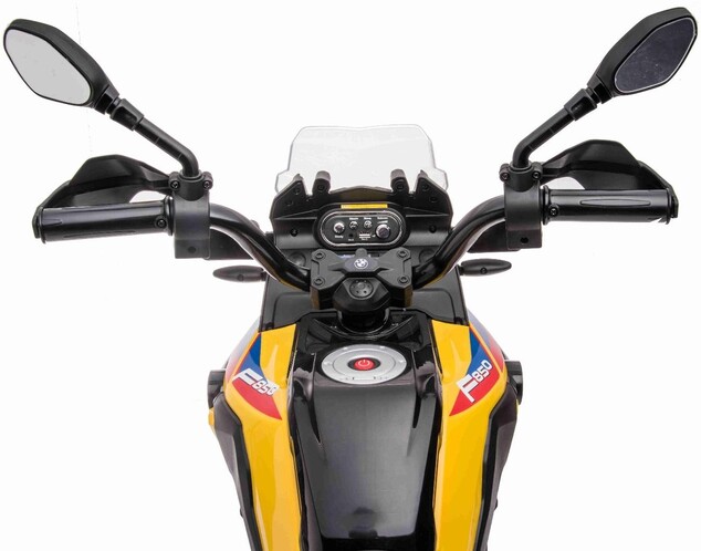 Elektrická Motorka BMW F850 GS, Licencované, 12V batéria, EVA mäkké kolesá, 2 x 35W motor,
