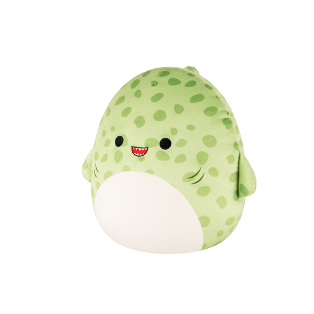 SQUISHMALLOWS Zelený žralok - Enzo, 30 cm