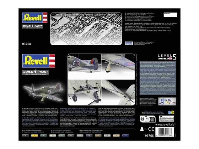 Plastic ModelKit Flugzeug 03768 - Hawker Sea Hurricane Mk.IIC (1:32)
