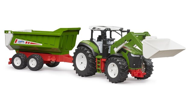 Bruder Traktor ROADMAX s čelným nakladačom a vozidlom