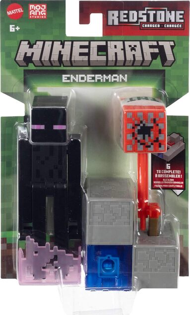 Mattel MINECRAFT® Redstone Charged figura ENDERMAN 12cm