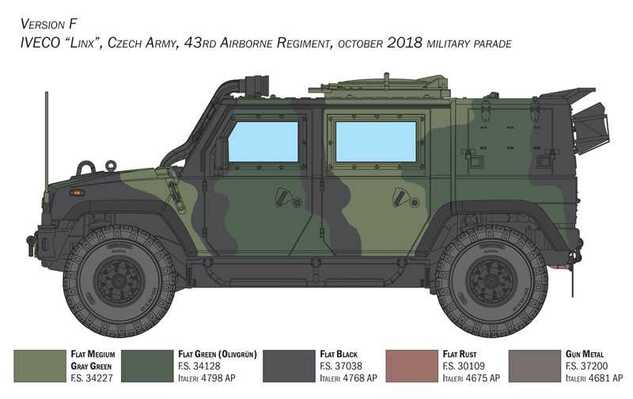 Model Kit military 6766 - VTLM Lince (1:35)