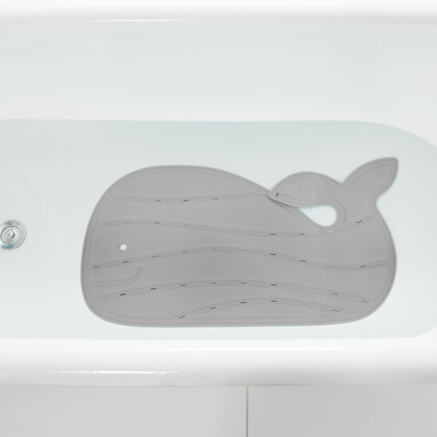 Antirutschmatte für Moby Badewanne grau