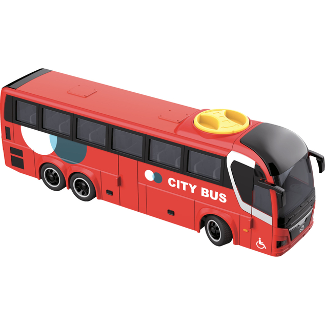 CITY SERVICE CAR - Autobus 1:16 -červený