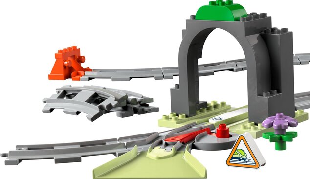 LEGO® DUPLO® 10425 Železničný tunel a koľajnice – rozširujúca sada