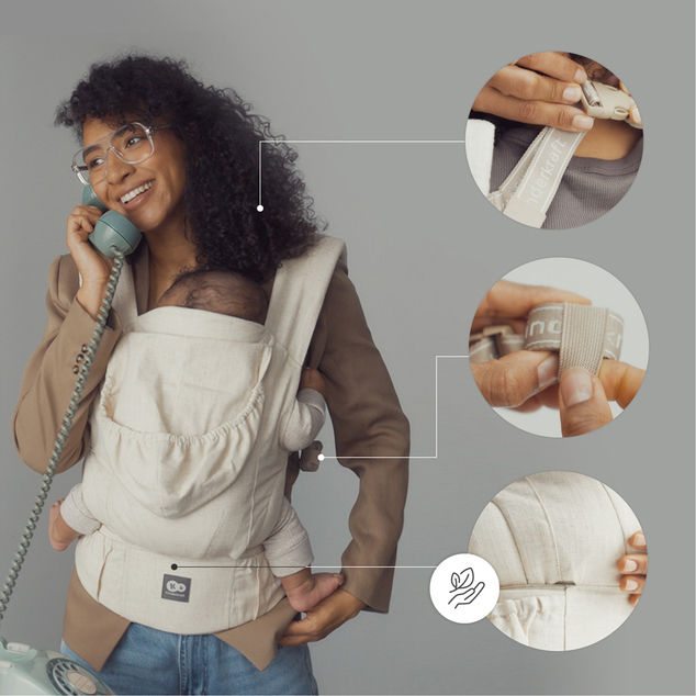 KINDERKRAFT Kindertrage Elara Beige