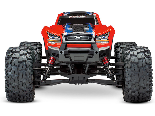 Traxxas X-Maxx 8S Belted 1:5 4WD RTR červený