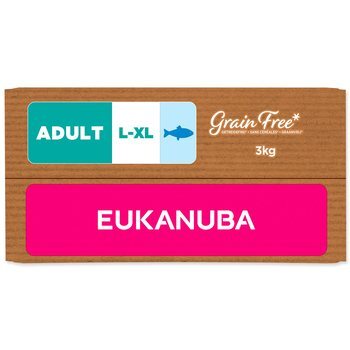 EUKANUBA Grain Free Adult Large gazdag óceáni halban 3 kg