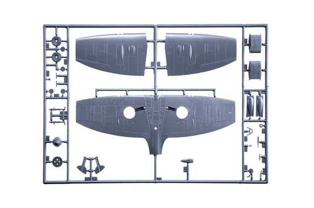 Modellbausatz Flugzeug 2843 - Spitfire Mk. IX Aces (1:48)