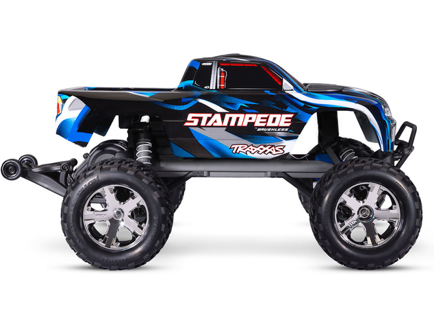 Traxxas Stampede 1:10 BL-2s RTR modrý