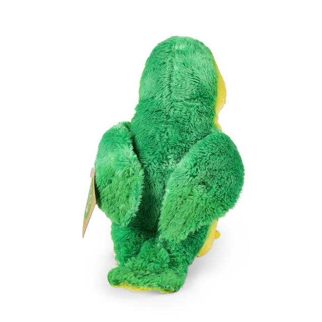 Plyšový papagáj zelený 15 cm ECO-FRIENDLY