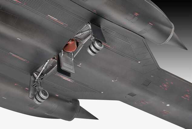 Plastic ModelKit letadlo 03751 - Lockheed SR-71B Blackbird (1:48)