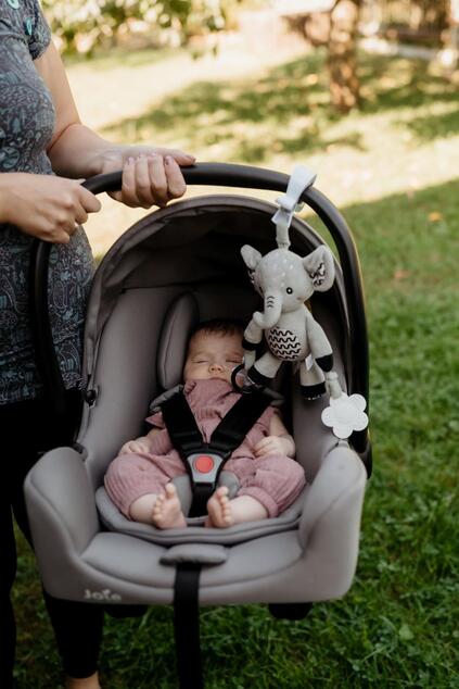 Slon babyted hrkálka plyš 30cm záves na postieľku/kočík