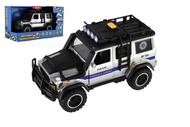 Auto záchranári ternénna polícia plast