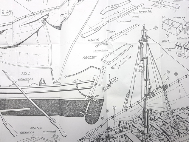 Mantua Model Walfangboot 1:16 kit