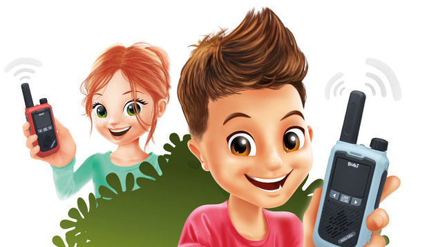 Nabíjacie vysielačky Walkie Talkie