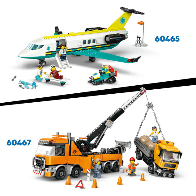 LEGO® City 60466 Žltý buldozér