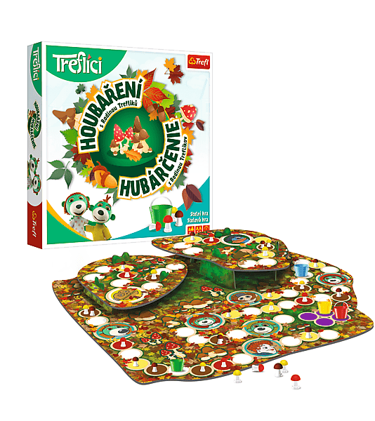 Trefl GAME Mushrooms picking with Treflik Family CZ SK