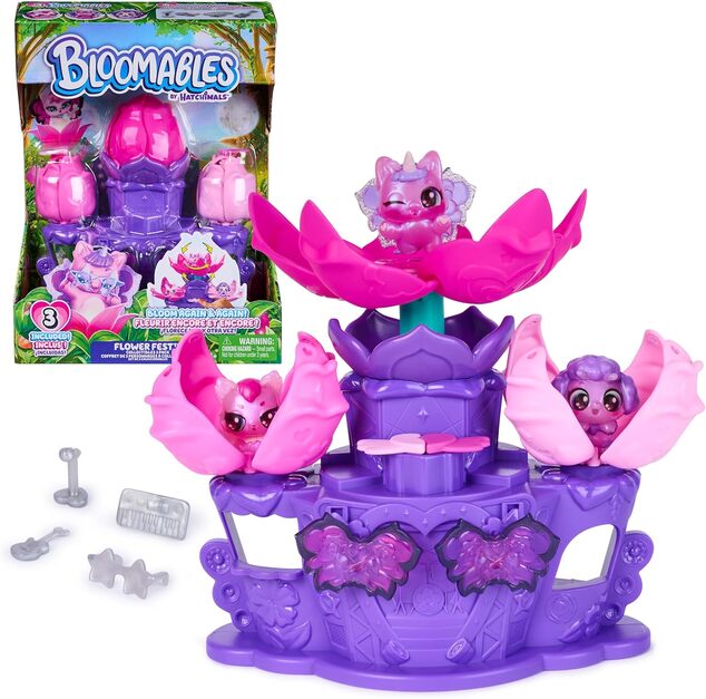 Spin Master Hatchimals Bloomables - hracia sada 3 figúrky