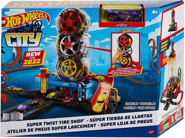 Mattel Hot Wheels City superpneu obchod